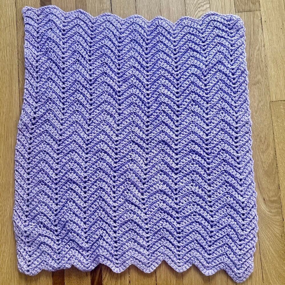 Handmade Crochet Baby Afghan